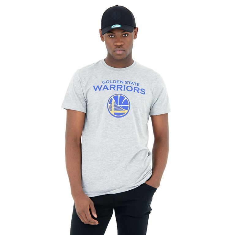 Ropa New Era Nba Grises - Golden State Warriors Heather 73154UOKP